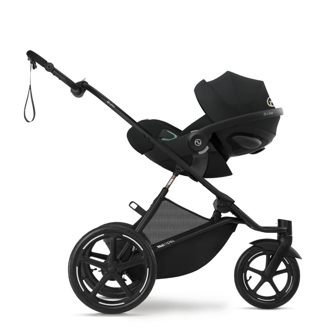 Cybex AVI SPIN joggingvagn Moon Black