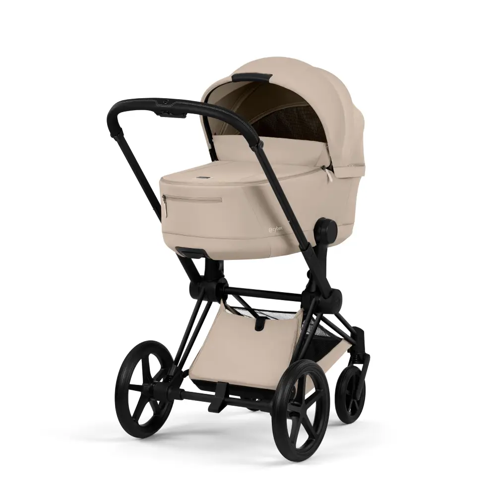 Cybex Priam Barnvagn Matt Black/Cozy Beige
