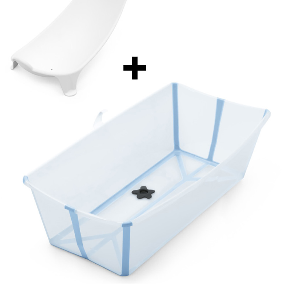 Stokke badbalja Flexi Bath X-Large badstöd Glacier Blue