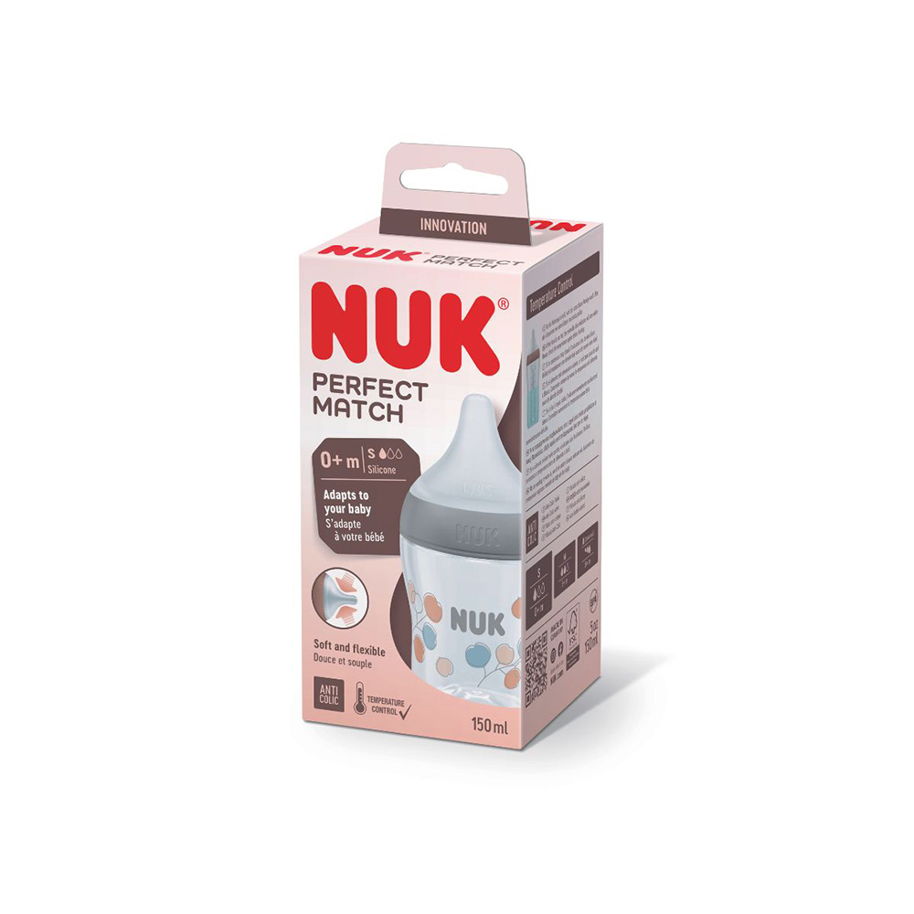 NUK Perfect Nappflaskla 150 ml - Twig 